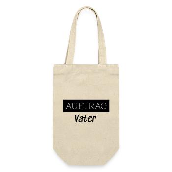 Commander Père Famille Cadeau Drôle - Sac à bouteille - nature - Devant