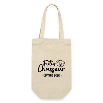 Futur chasseur comme papa - Sac à bouteille - nature - Devant