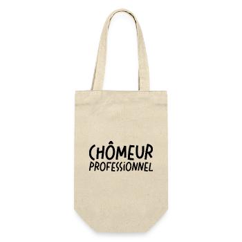 Homme Chômeur Professionnel - Sac à bouteille - nature - Devant