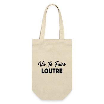 Drôle adorable humour Va te faire loutre - Sac à bouteille - nature - Devant