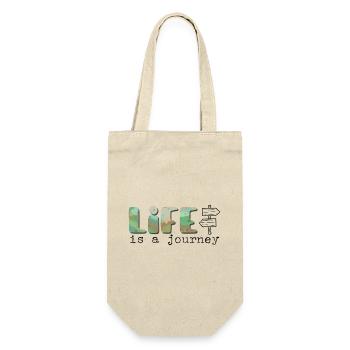 La vie est un voyage - Das Leben ist eine Reise - Sac à bouteille - nature - Devant
