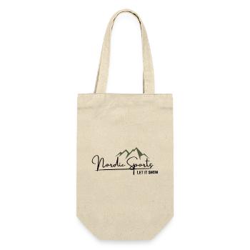 Nordic Sports Addicts - Gift Bag for Bottles - nature - Front