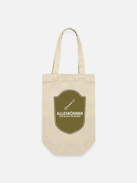 Alleskönner - Geschenkbeutel für Flaschen - Natur