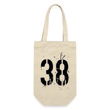 38 Nombre 38 - Sac à bouteille - nature - Devant