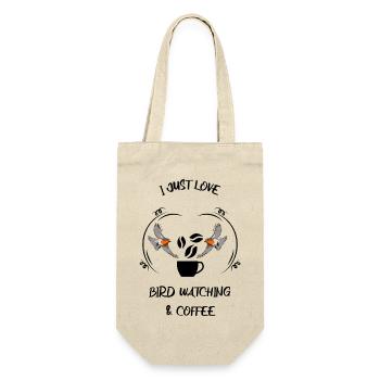 Bird Watching Bird Watching Birding Coffee - Gift Bag for Bottles - nature - Front