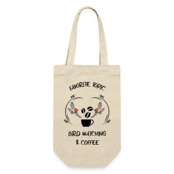 Bird Watching Bird Watching Birding Coffee - Gift Bag for Bottles - nature - Front