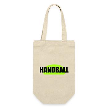 Impression néon vert néon de handball - Sac à bouteille - nature - Devant