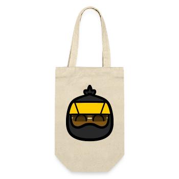 LIL MELANINJA YELLOW - Gift Bag for Bottles - nature - Front