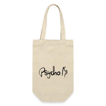 Psycho, pouce levé - Sac à bouteille - nature - Devant