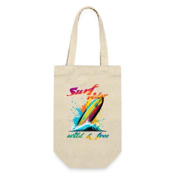 Surf rider. wild & free - Sac à bouteille - nature - Devant