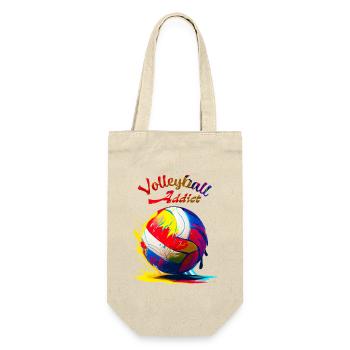Volleyball addict - Sac à bouteille - nature - Devant