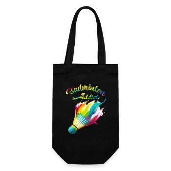 Badminton addict - Sac à bouteille - noir - Devant