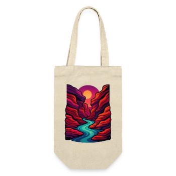 Crystal Canyon Rush - Gift Bag for Bottles - nature - Front