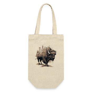 Buffalo - Gift Bag for Bottles - nature - Front