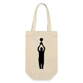 Biking Running Marathon Triathlon Bike - Gift Bag for Bottles - nature - Front