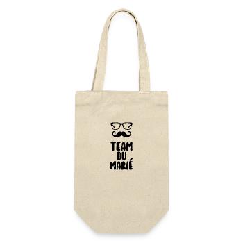 Team du marié - Sac à bouteille - nature - Devant