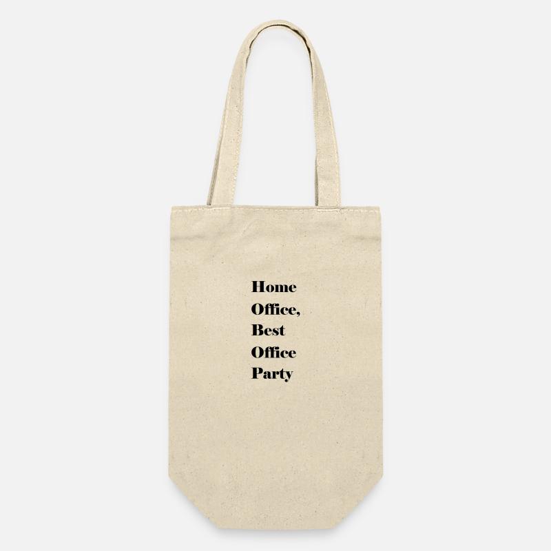 Homeoffice - Geschenkbeutel für Flaschen - Natur