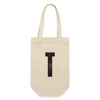 T - Gift Bag for Bottles - nature - Front