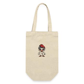 Chicken Halloween Funny Zombie - Gift Bag for Bottles - nature - Front