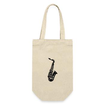 saxophone - Sac à bouteille - nature - Devant