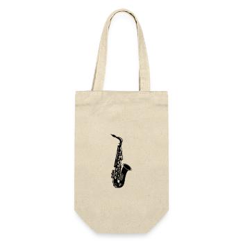 saxophone - Sac à bouteille - nature - Devant