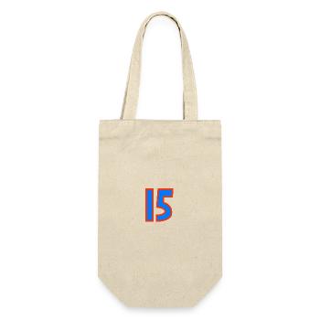 15. 15 YEARS. 15th ANNIVERSARY. 15 YEAR ANNIVERSARY. - Gift Bag for Bottles - nature - Front