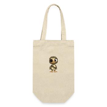 Duck Halloween Funny Zombie - Gift Bag for Bottles - nature - Front