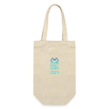 Unicorn Hen Party 2024 Party - Gift Bag for Bottles - nature - Front