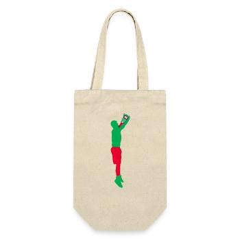 Alcohol - Gift Bag for Bottles - nature - Front