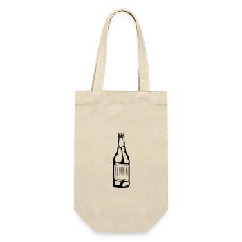 Bottle of beer - Gift Bag for Bottles - nature - Front