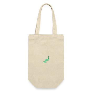 Meerestiere - Geschenkbeutel für Flaschen - Natur - Vorne