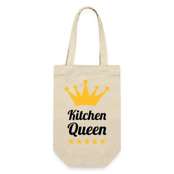 Kitchen Queen - Gift Bag for Bottles - nature - Front