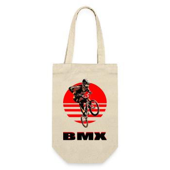 BMX Bike - Gift Bag for Bottles - nature - Front