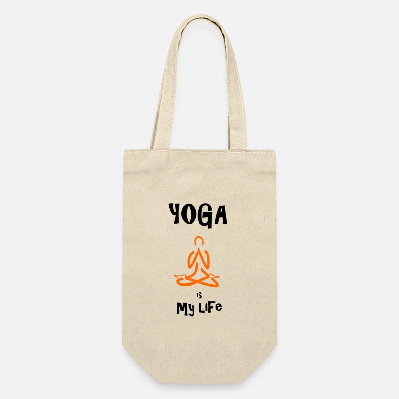 Yoga - Sac à bouteille - nature