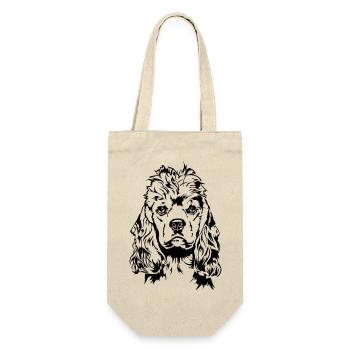 AMERICAN COCKER SPANIEL Portrait de chien Wilsigns - Sac à bouteille - nature - Devant