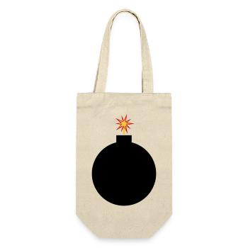 Bomb in Bobastisch - picture - Gift Bag for Bottles - nature - Front