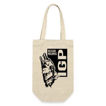 IGP Belgian Malinois Dog Sport Dog Wilsigns - Gift Bag for Bottles - nature - Front