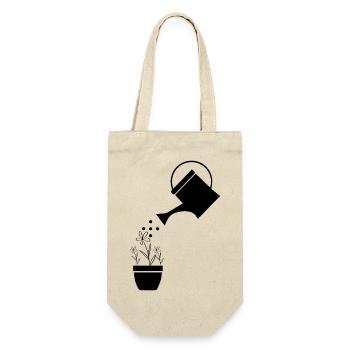 Florist Flower Plant Nature Gardener - Gift Bag for Bottles - nature - Front