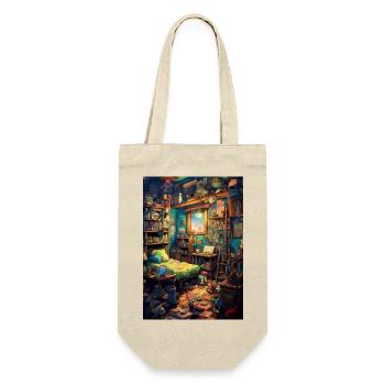 Vintage children's room - Gift Bag for Bottles - nature - Front