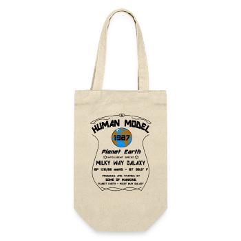 1987 - Geschenkbeutel für Flaschen - Natur - Vorne