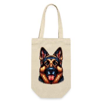 German Shepherd Dog - Gift Bag for Bottles - nature - Front