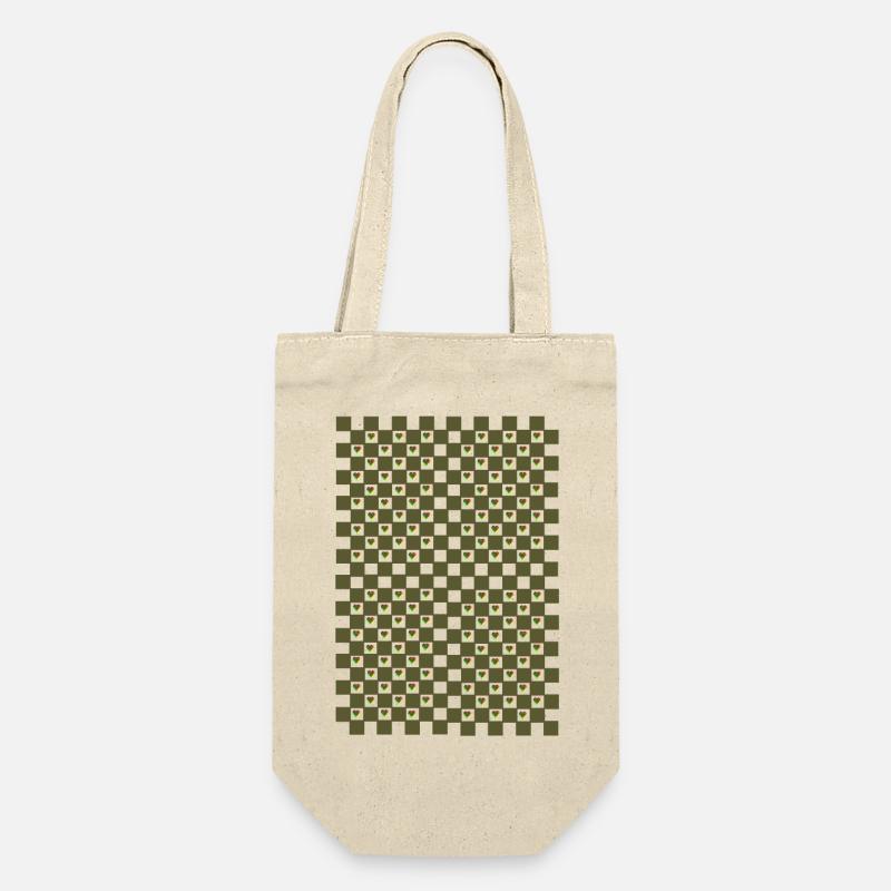 Conception de cœur - Sac à bouteille - nature