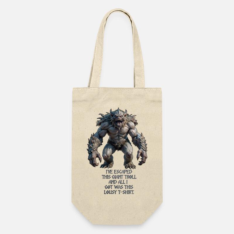 Troll Trouble - Gift Bag for Bottles - nature
