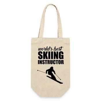 Ski Motif de ski pour les skieurs Skieurs - Sac à bouteille - nature - Devant