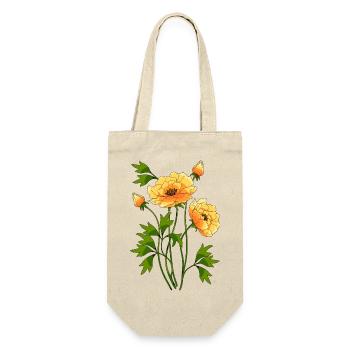 Flowers - Gift Bag for Bottles - nature - Front