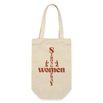 Les femmes fortes prient - Sac à bouteille - nature - Devant