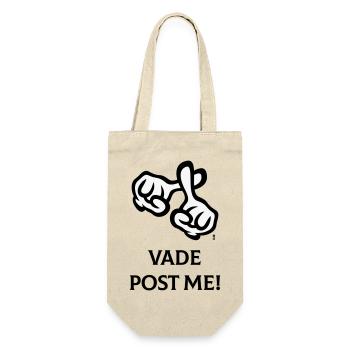 Vade Post Me ! (Croix / Bible / Religion / 2C) - Sac à bouteille - nature - Devant