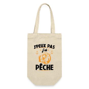 Je Peux Pas J'ai Pêche - Sac à bouteille - nature - Devant