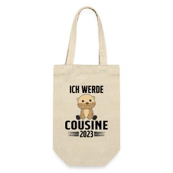 Ich werde Cousin 2023 - Sac à bouteille - nature - Devant