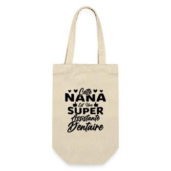 Cette Nana Est Une Super Assistante Dentaire - Sac à bouteille - nature - Devant